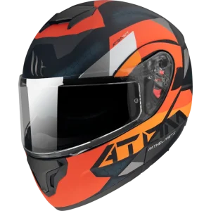 Casco MT Atom SV W17 A4 Naranja Mate