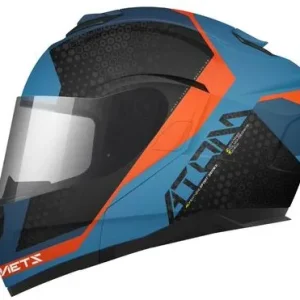 Casco MT Helmet FU401SC ATOM SV ADVENTURE B7 Azul Mate