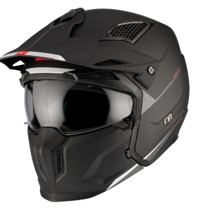 Casco MT HELMETS STREETFIGHTER SV S Solid A1 Negro Mate