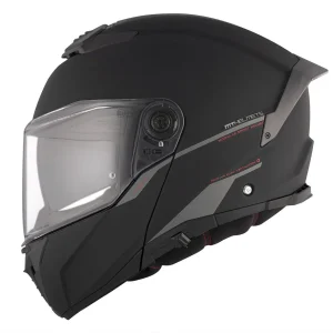 Casco MT ATOM 2 SV Solid A1 Negro Mate