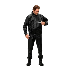 Traje de Lluvia Pantaneiro PVC con Cuello y Bolsillo Externo