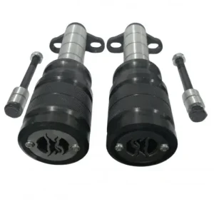 JUEGO SLIDER DE MOTOR CROMO RAIDER + BUJES