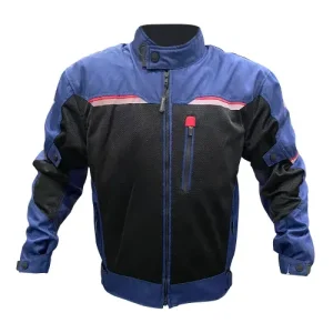 CHAQUETA DE PROTECCION GIACOMO PREMIUM LITE NEGRO AZUL L