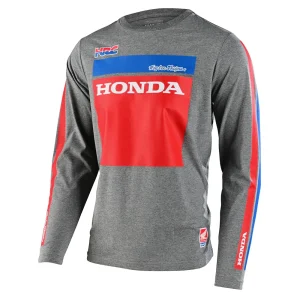 CAMISETA DE MANGA LARGA HONDA RS 750 GRIS