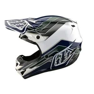 SE4 POLYACRYLITE HELMET; BLOCK CHARCOAL / NAVY