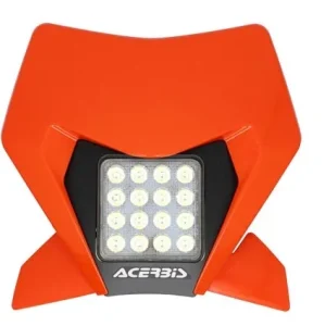 Acerbis LED VSL Headlight 16 KTM Orange – 2024 KTM 300 XC-W (Fuel Injected)