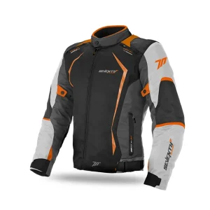 Chaqueta Racing Invierno Seventy Degrees SD – JR47 Gris/Naranja
