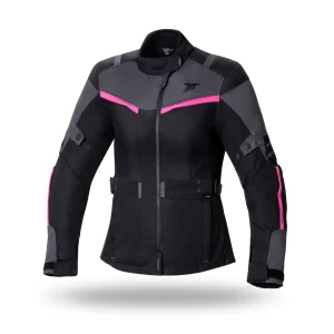 Chaqueta SEVENTY SD-JT85 Invierno Touring Mujer Negra/Rosa