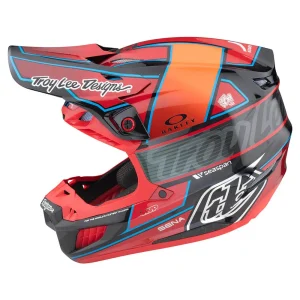 CASCO SE5 CARBON TEAM ROJO