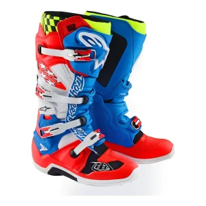 BOTAS ALPINESTARS / TLD TECH 7 MX BLANCO / AZUL / ROJO