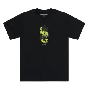 SHORT SLEEVE TEE; BOXED OUT BLACK