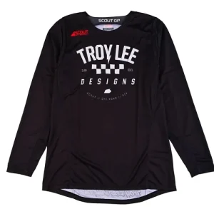 SCOUT GP JERSEY; RIPPER BLACK