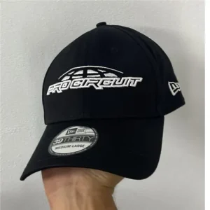 Gorra Pro Circuit negra logo blanco estilo Clasica