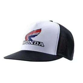 Factory Effex Honda Vintage Gorra Snapback Negro/Blanco