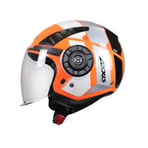 Casco AXXIS Metro Cool C4 Naranja Fluorescente