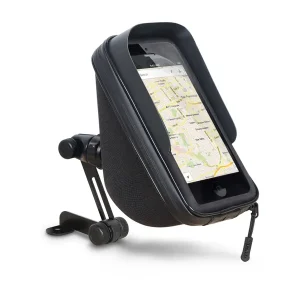 Soporte para Smartphone en moto con sujeción a retrovisor